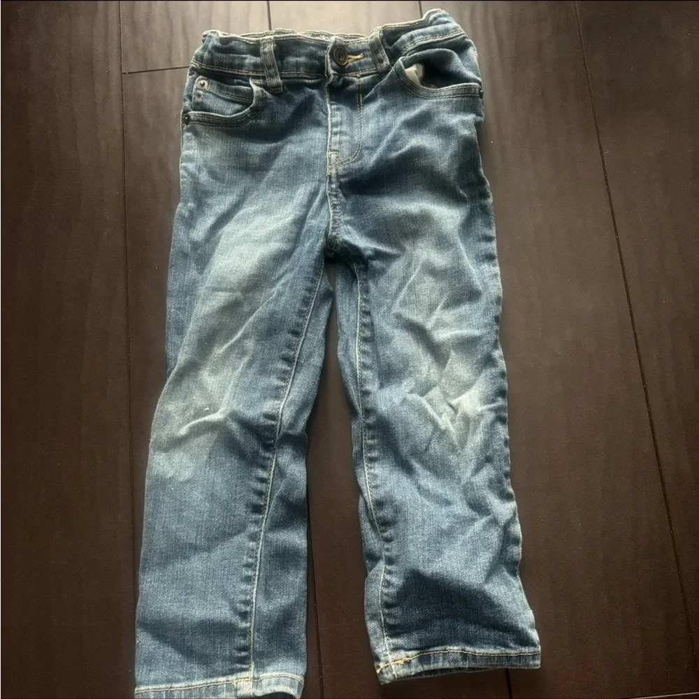 The Children's Place boys Straight Blue Jeans
